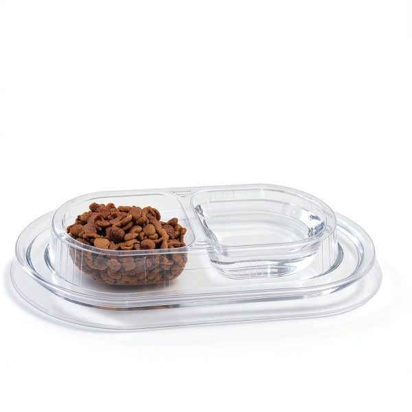 Harhana Ant Proof Pet Bowls BPA Free Plastic Travel Feeding-2