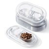 Harhana Ant Proof Pet Bowls BPA Free Plastic Travel Feeding-3