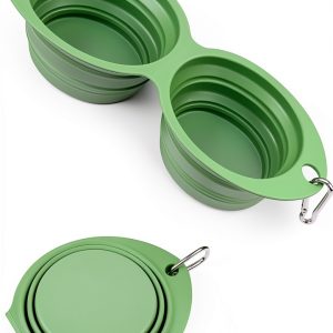 UJT Collapsible Dog Bowls Portable Food Grade Silicone-0