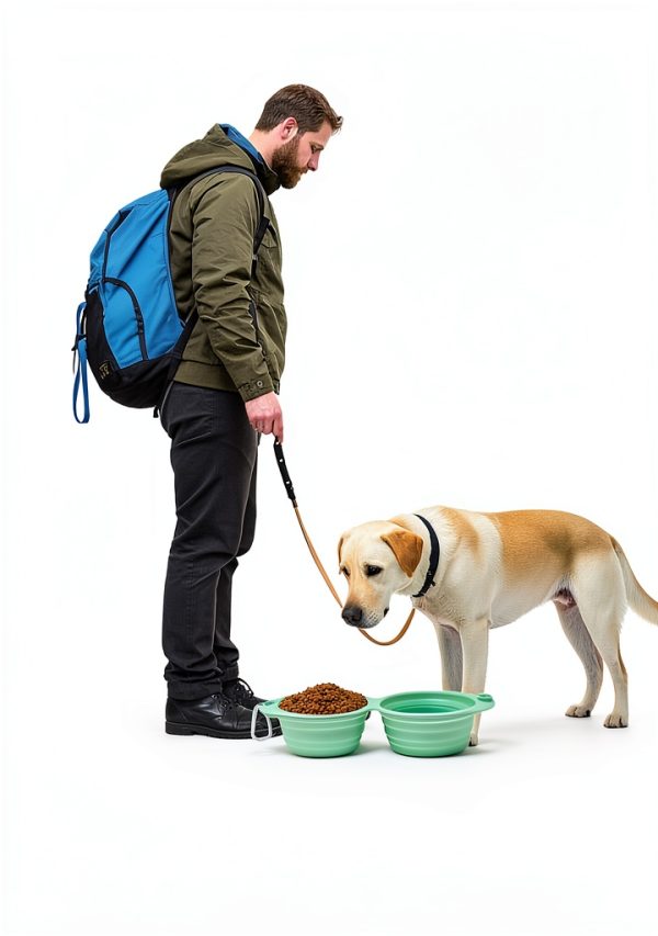 UJT Collapsible Dog Bowls Portable Food Grade Silicone-3