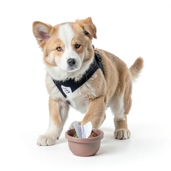 MEINV Collapsible Dog Bowl Travel Set Food Container Poop-6