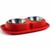 WeatherTech Pet Travel Bowl Light Grey Dishwasher Safe-2