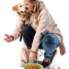 MEINV Collapsible Dog Bowl Travel Set Food Container Poop-5