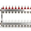 FAHKNS Floor Heating Manifold Stainless Steel 10 Loop-1
