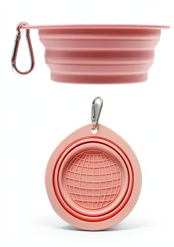 Huoencuo Collapsible Pet Bowl Travel Anti Tip Design-1