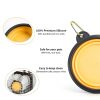 Blusaryme Collapsible Pet Bowl Foldable Travel Dog Cat Bowls-2