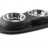 WeatherTech Pet Travel Bowl Light Grey Dishwasher Safe-0