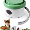 MEINV Collapsible Dog Bowl Travel Set Food Container Poop-0