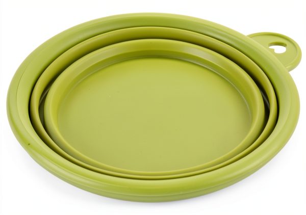 GRA Collapsible Pet Bowl Travel No Spill Silicone Design-2