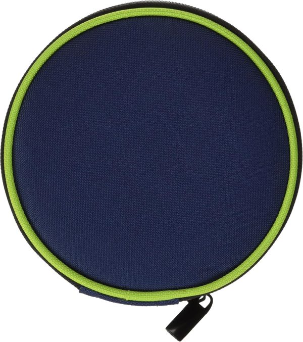 Petmate Collapsible Travel Bowl Navy Blue Go Go Green-5