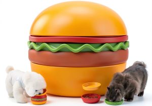 Goodliest Stackable Pet Travel Bowl Silicone Melamine 5-in-1-0
