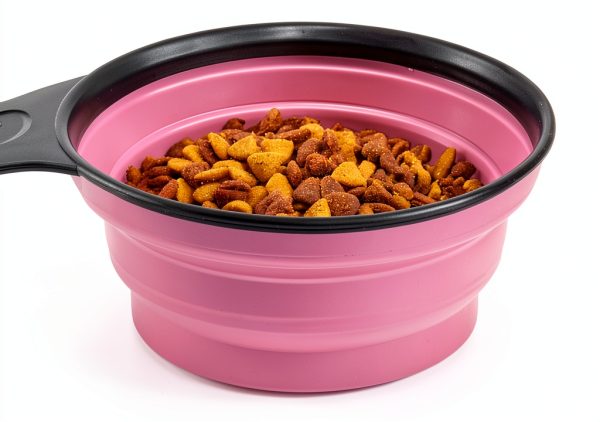 Hills Point Travel Cat Bowl Collapsible Pet Supplies-3