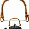 QmjdDymx Teapot Handle Rattan Ceramic Replacement Easy-0