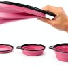 Hills Point Travel Cat Bowl Collapsible Pet Supplies-2