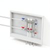 FAHKNS 2 Branch Floor Heating Manifold Brass Stainless Steel-6