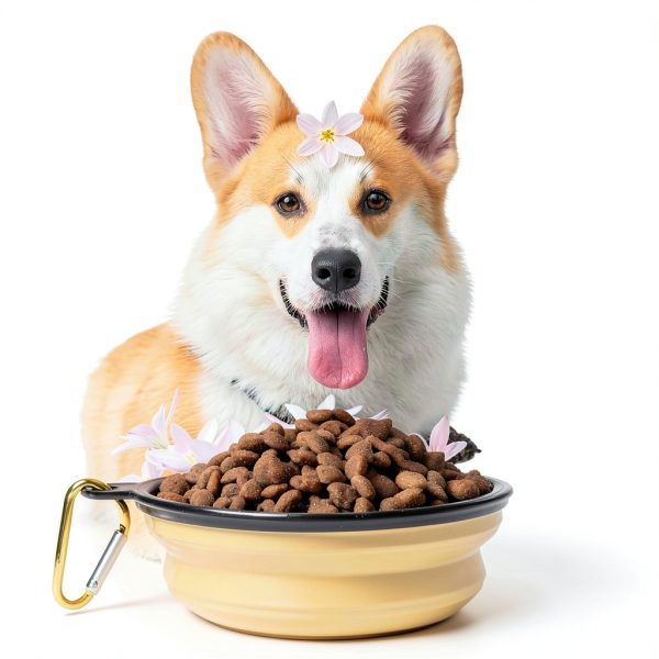 Blusaryme Collapsible Pet Bowl Foldable Travel Dog Cat Bowls-6