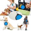 Blusaryme Collapsible Pet Bowl Foldable Travel Dog Cat Bowls-3
