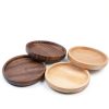 Wood Teapot Trivet Brown Round ccHuDE Protects Furniture-1