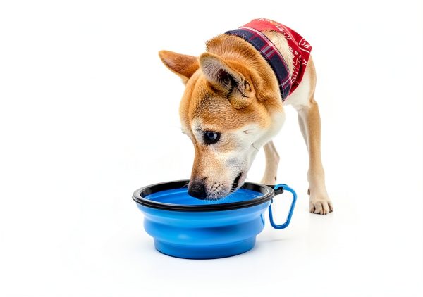 Blusaryme Collapsible Pet Bowl Foldable Travel Dog Cat Bowls-4