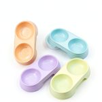 Veloshine Dual Compartment Pet Bowl Travel Cat Dog Food-0