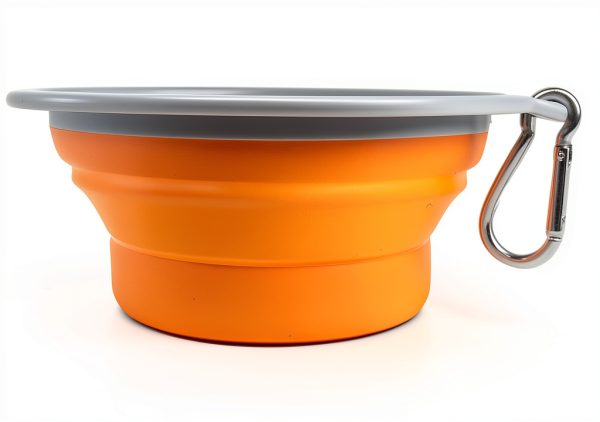 Link Products Collapsible Dog Bowls BPA Free Travel Set-1