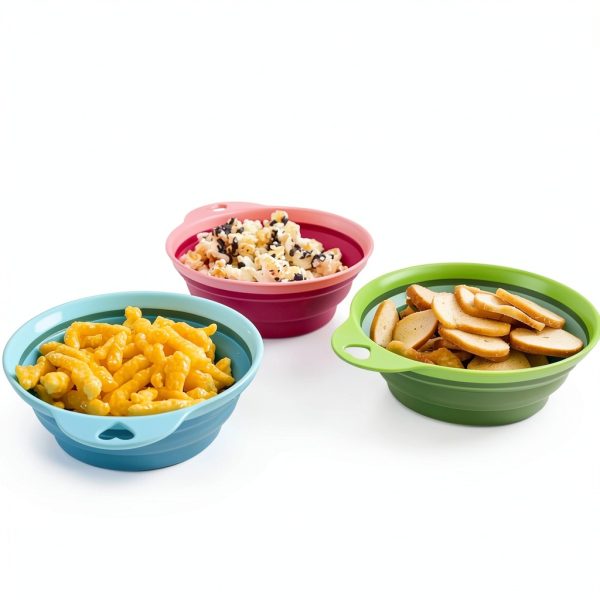 Fairly Odd Treasures Collapsible Pet Bowls Travel Dog Cat-5