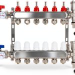 FAHKNS Floor Heat Manifold Stainless Steel 6 Loop-0
