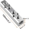 Air Manifold Block It Works Great Aluminum Pneumatic-1