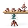SnapMorph Wood Trivet Set Heat Protection Space Saving-2