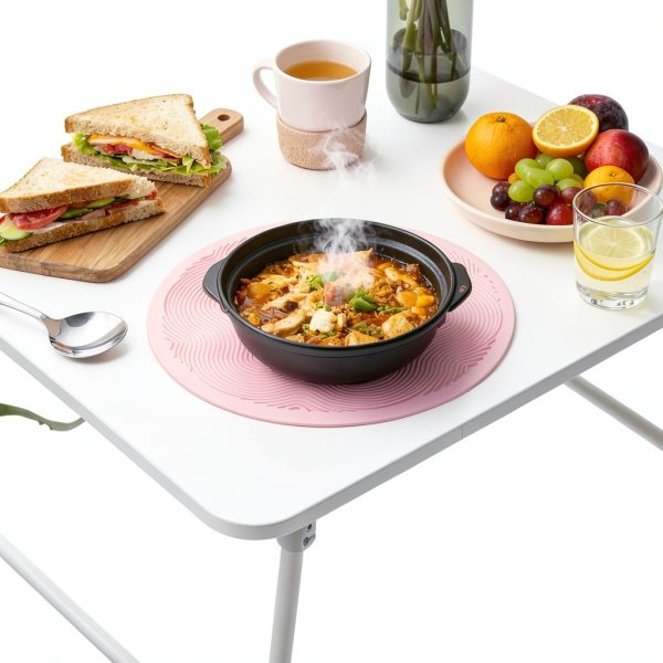 Generic Silicone Trivet Heat Resistant Non Slip Kitchen Mat-8