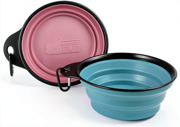 Hills Point Travel Cat Bowl Collapsible Pet Supplies-8