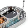 Harhana Ant Proof Pet Bowls BPA Free Plastic Travel Feeding-4