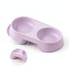 Veloshine Dual Compartment Pet Bowl Travel Cat Dog Food-2