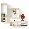SnapMorph Wood Trivet Set Heat Protection Space Saving-5
