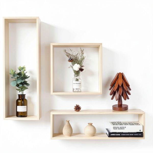 SnapMorph Wood Trivet Set Heat Protection Space Saving-5