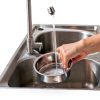 PawsPik Heated Cat Bowl Stainless Steel Outdoor Winter-7