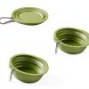 CHICHIPAWS Collapsible Dog Bowl Silicone Travel Pet Supplies-2
