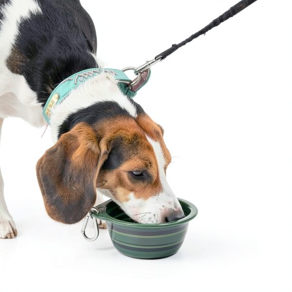 CHICHIPAWS Collapsible Dog Bowl Silicone Travel Pet Supplies-4