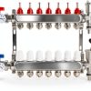 FAHKNS Radiant Heating Manifold Stainless Steel Automatic-0