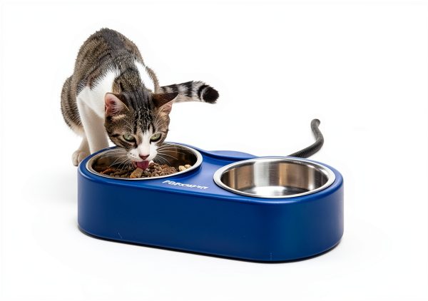 PawsPik Heated Cat Bowl Stainless Steel Outdoor Winter-8