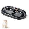 YBEATY Ant Proof Pet Bowls Disposable Double Bowl Travel-1