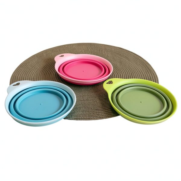 Fairly Odd Treasures Collapsible Pet Bowls Travel Dog Cat-3