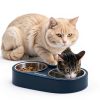 PawsPik Heated Cat Bowl Stainless Steel Outdoor Winter-5