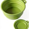 GRA Collapsible Pet Bowl Travel No Spill Silicone Design-0