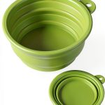 GRA Collapsible Pet Bowl Travel No Spill Silicone Design-0