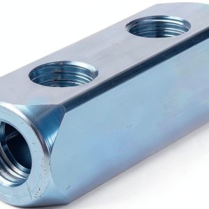 Beduan 2 Way 5 Ports Aluminum Manifold Fittings-0