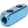 Beduan 2 Way 5 Ports Aluminum Manifold Fittings-2