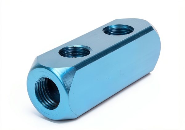 Beduan 2 Way 5 Ports Aluminum Manifold Fittings-2
