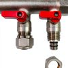 Fitting Store PEX Manifold 4 Loop Radiant Heating-7