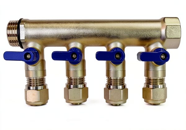Fitting Store PEX Manifold 4 Loop Radiant Heating-4